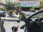 شیشه درب جلو پژو 206