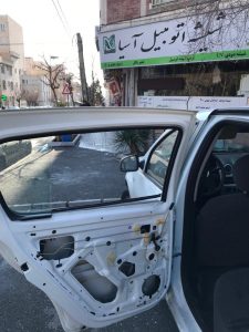 شیشه درب عقب ساندرو