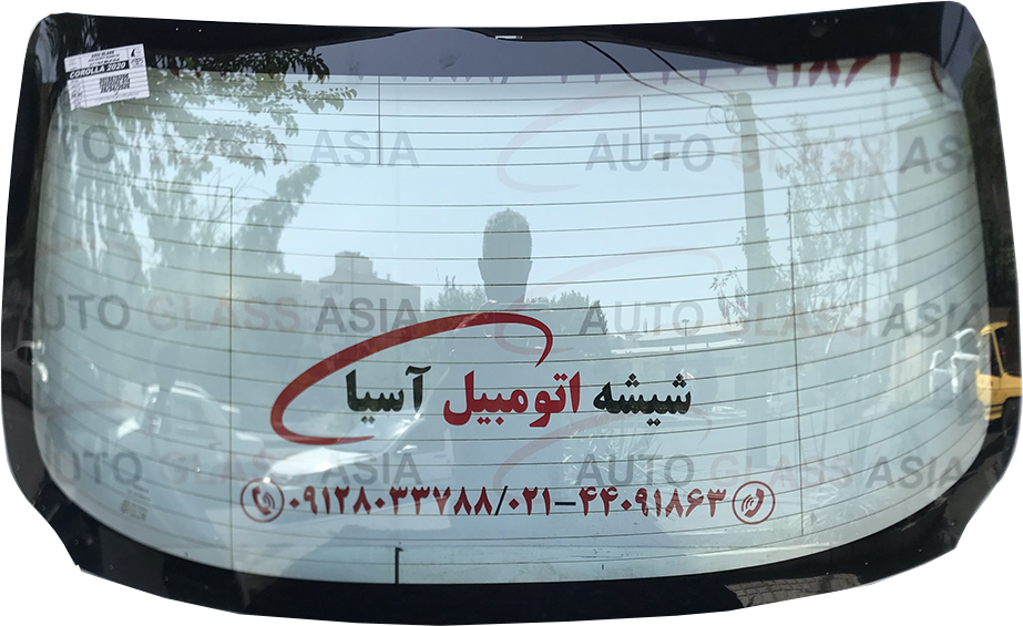 شیشه عقب تویوتا کرولا 2024
